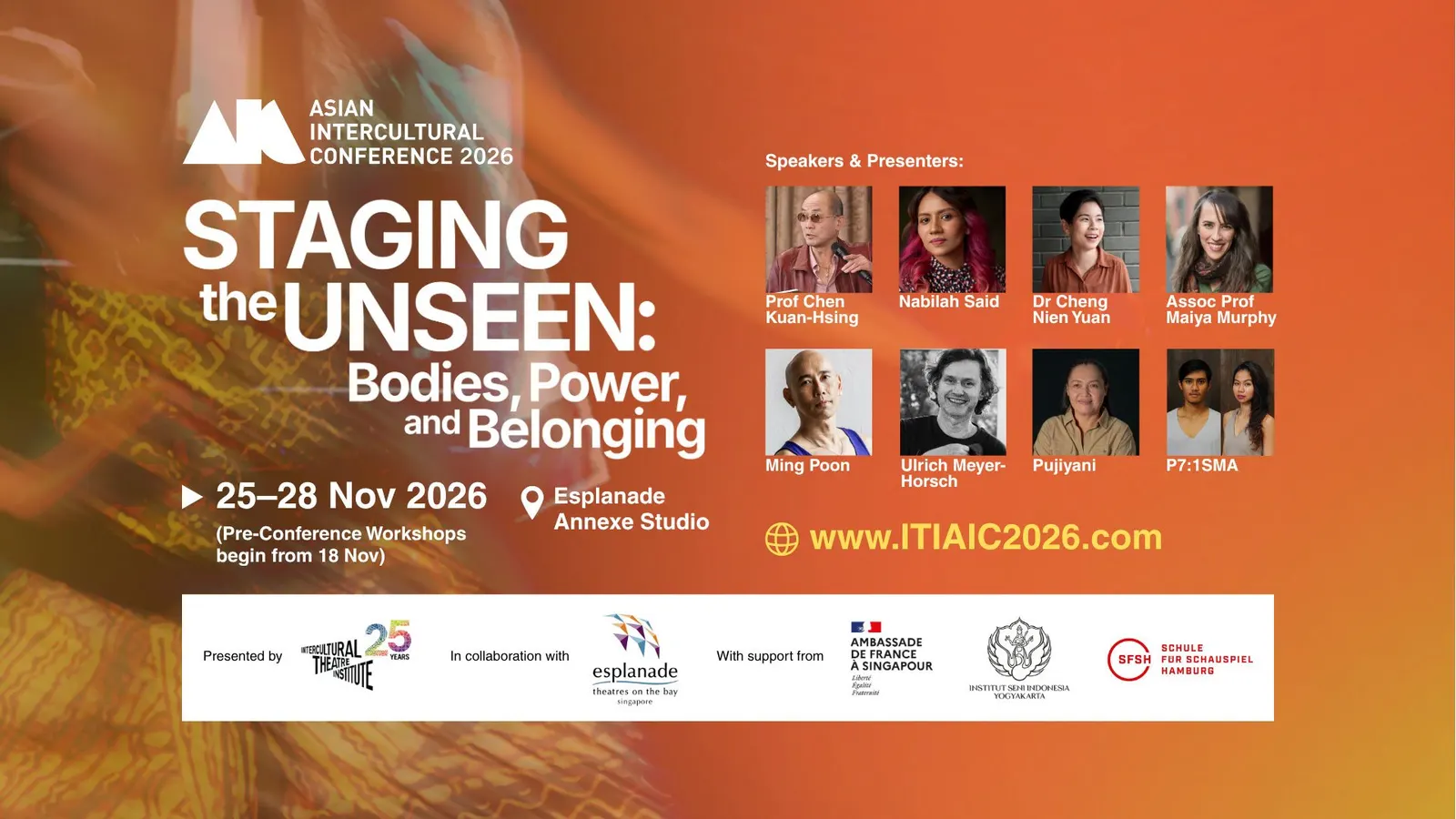 Asian Intercultural Conference (AIC) 2026: Staging the Unseen: Bodies, Power, and Belonging