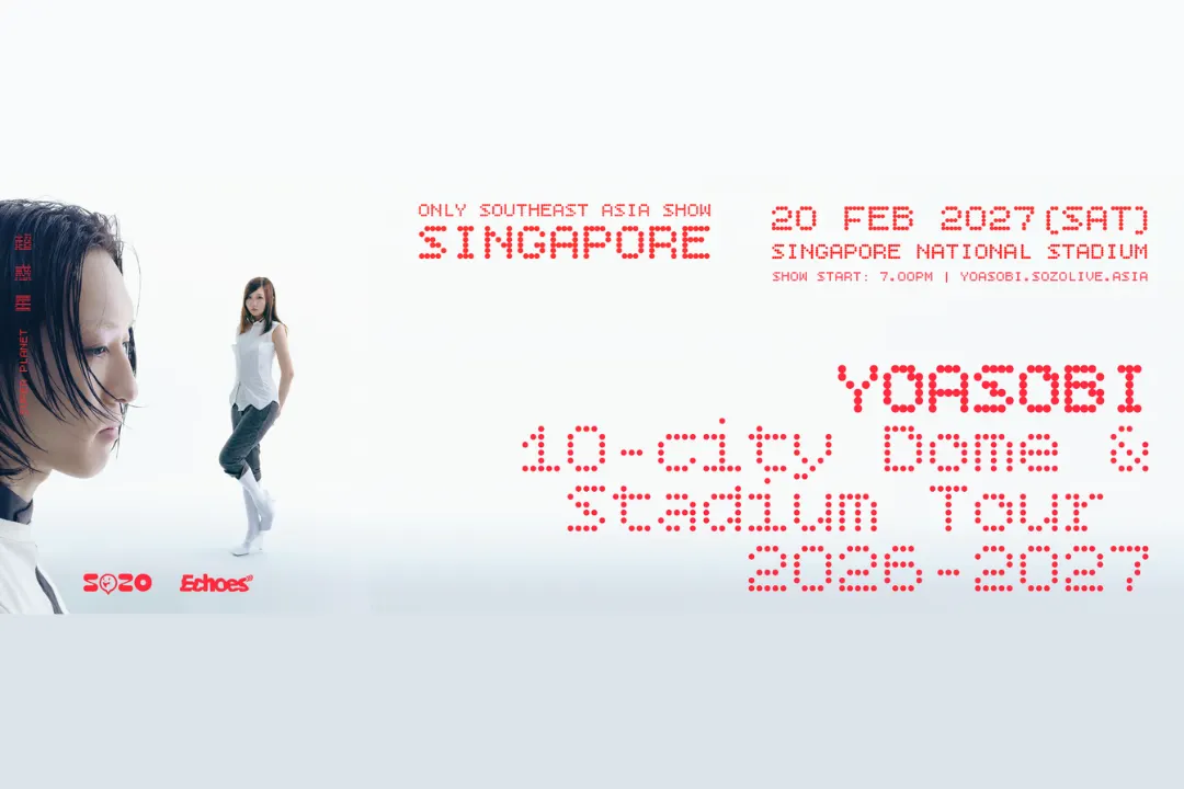 YOASOBI ASIA 10-CITY YOASOBI 10-CITY DOME & STADIUM TOUR 2026-2027