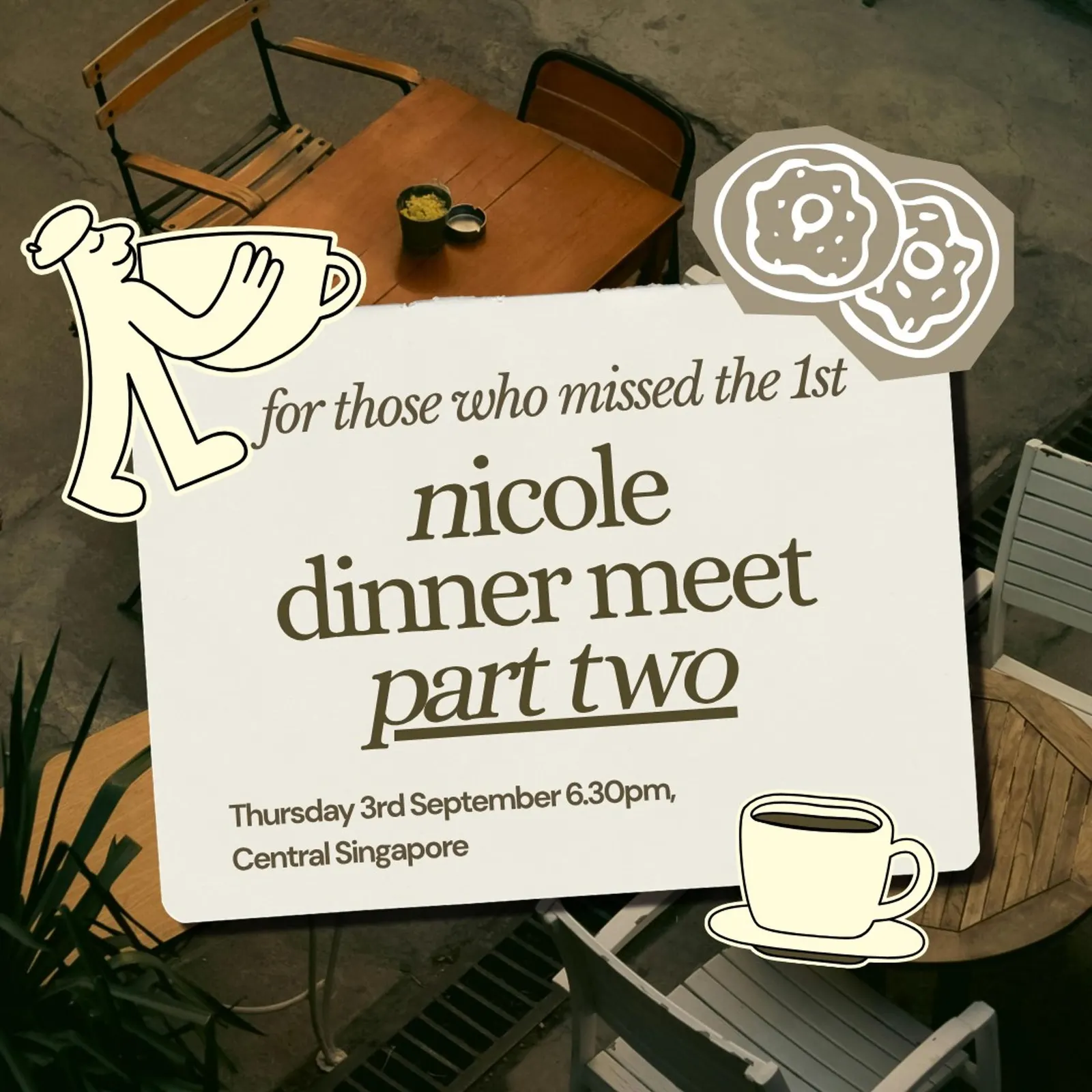 nicole dinner meet (pt 2!!!!)