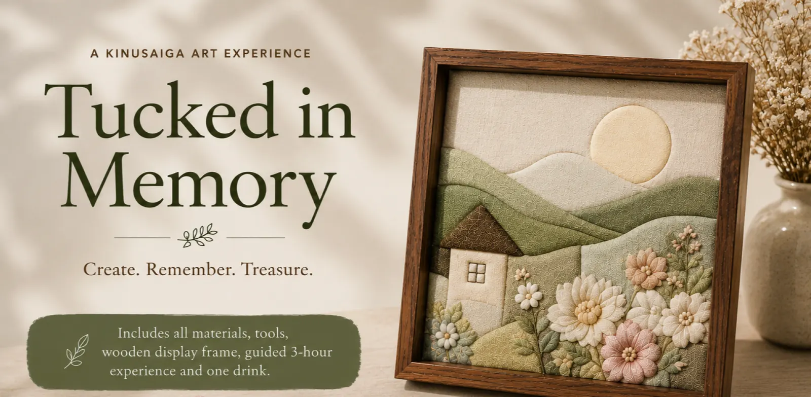 Tucked in Memory - A Kinusaiga Art Experience